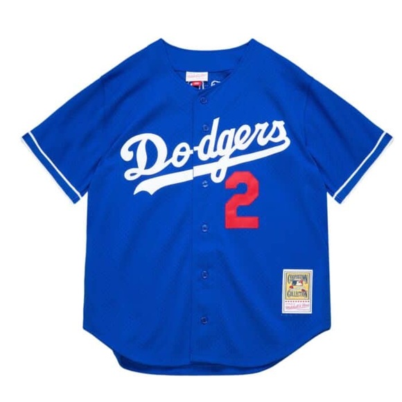 Other - Authentic Tommy Lasorda Los Angeles Dodgers 1995 Button Front Jersey